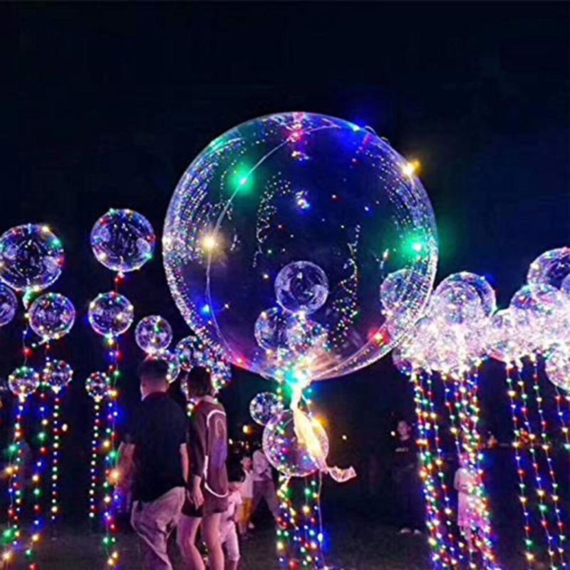 LED Light up Bobo Balloon Colorful Great for Party