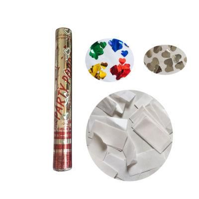 Safe Perfect Stage Party Poppers Air Compressed Confetti Cannons