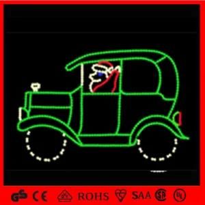 LED Decoration Rope Motif Huge 2D Car Christmas Light