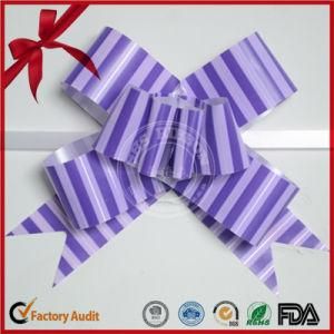 Gift Box Decoration Plastic Printing Ribbon Bow