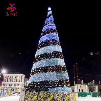 Wholesale Outdoor Plaza Park Artificial Luxury Big Christmas Tree 30 Feet
