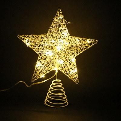 Yiwu Shuangyuan BSCI Certificate Xmas Lighting Iron Decoration