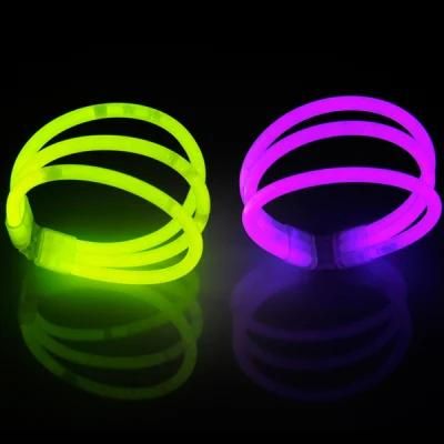 Party Decoration Glow Plastic Triplet Bracelet