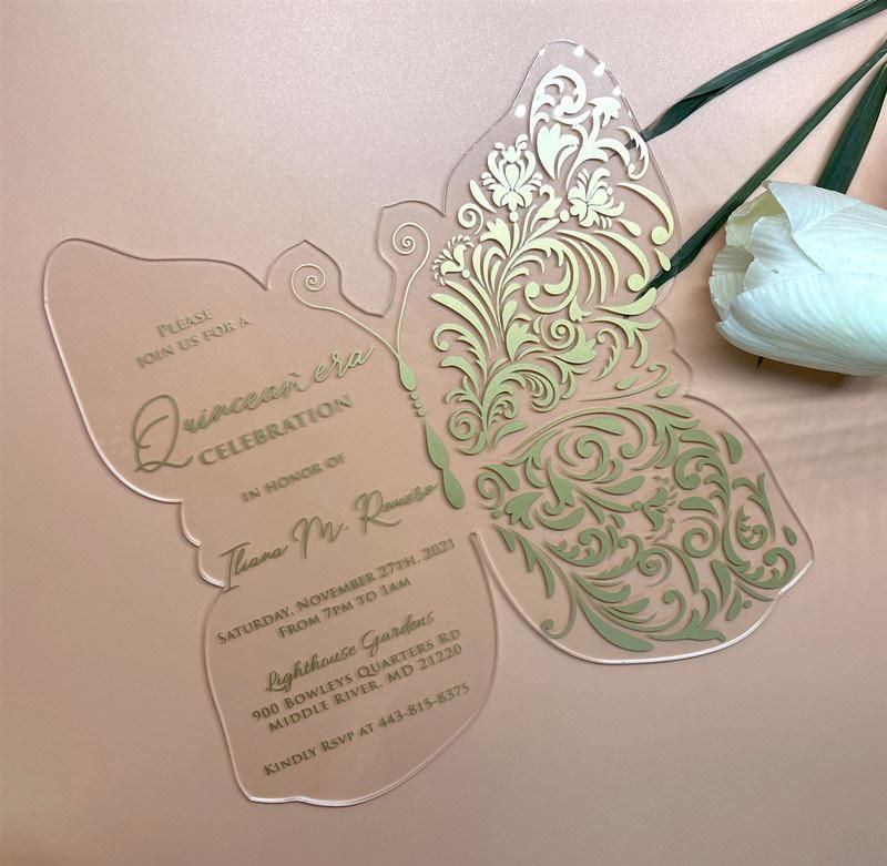 Luxury Greeting Card Wedding Invitation Card Customized Logo Designs Wedding Invitation