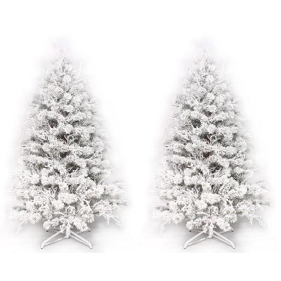 Yh2022 Christmas Ornament Christmas Tree Snowing Artificial 150cm Tree New Year Gift Christmas Decoration Tree