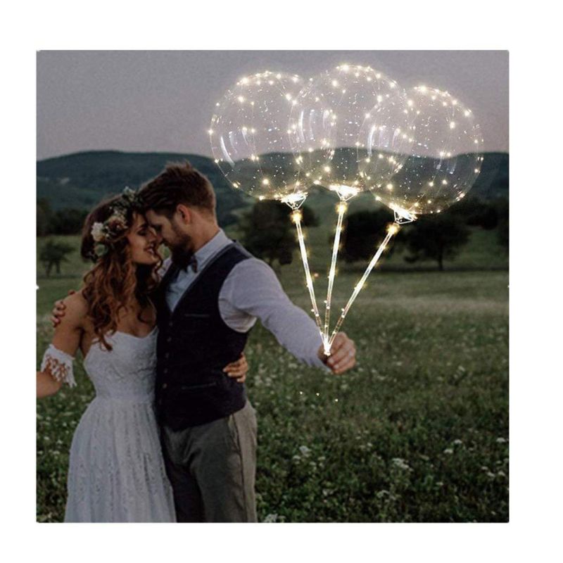 LED Light up Bobo Balloon Colorful
