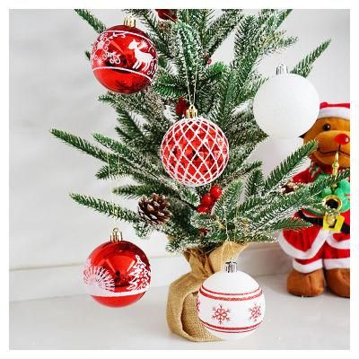 Shatterproof Wholesale Custom Bulk Luxury 2022 Hanging Outdoor Hanging Outdoor Hanging Christmas Ornaments Balls for Decorations