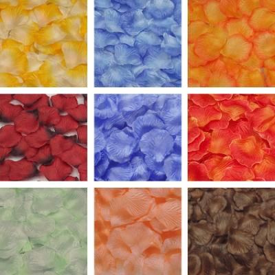 Wedding Silk Passion Flowers Hot Sale Cheap Fabric Bulk Rose Petals Showsea Amazon Artificial Rose Petal