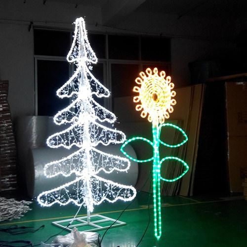 LED 3D Motif Lights Xmas Santa Claus Christmas Decorations