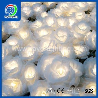 LED Christmas Light Decorative Flower Rose Outdoor