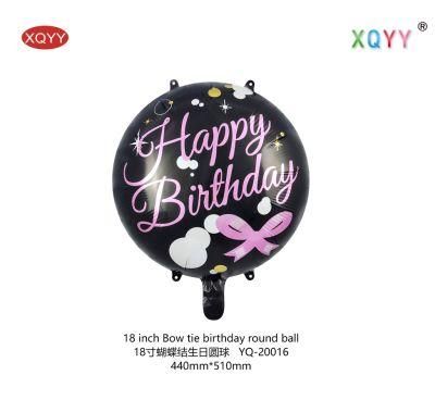 18 Inches Happy Birthday Party Decoration Foil Balloons Heart Shaped with Spanish Alphabet Helium Ballons Wholesales