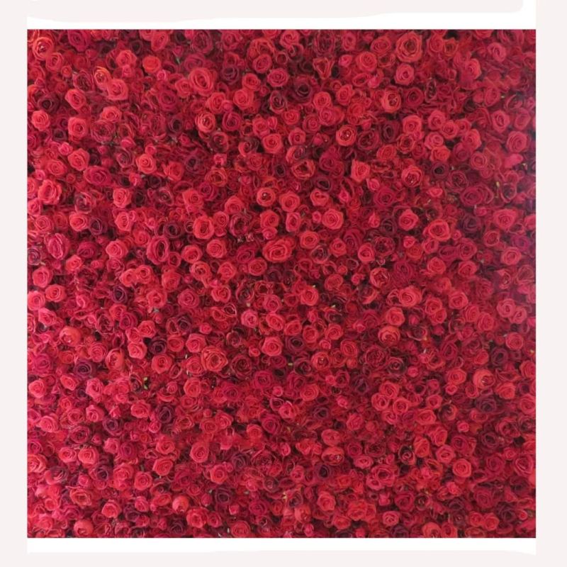 Flower Wall Backdrop Wall Artificial Panel for Wedding Stage Decoration