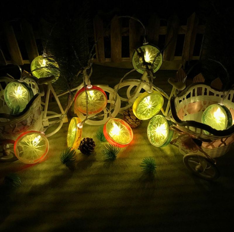 LED String Light Lemon Fairy String Lights