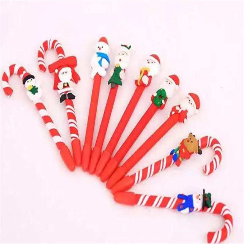 Cartoon Customized Logo Available Christmas Pens