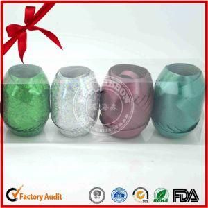 Beautiful Gift Decoration Raffia Curling Ribbon Egg with Various Design