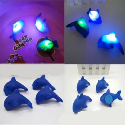 LED Dolphin Bath Toys Bathtime Fun Toys Bathtub Pool Float Toys