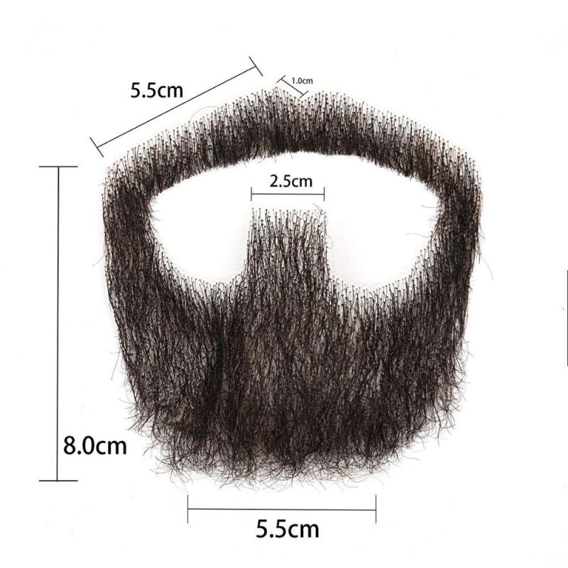 Custom Artificial Camouflage Cosplay Party Performance Mustache Beard