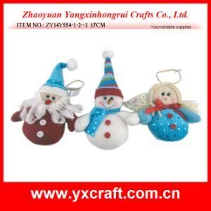 Christmas Decoration (ZY14Y554-1-2--3) Xmas Product Decoration Custom Gift Ornament