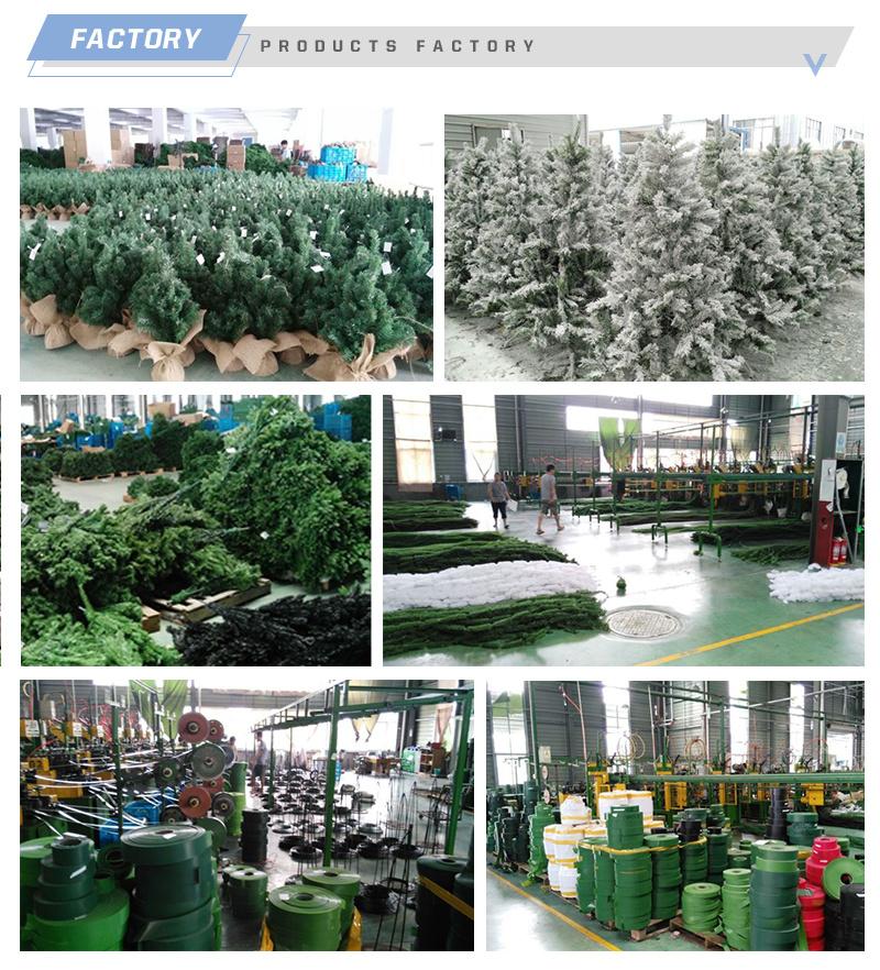 Luxury 0.5m 1m 2.1m 3m Mixed Leaf Christmas Decorative Tree with Warm White LED