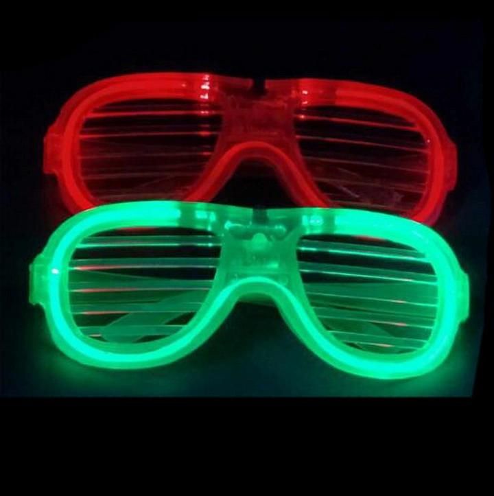Bar Dance Party Window-Shades LED Light Glasses with Customized Logo