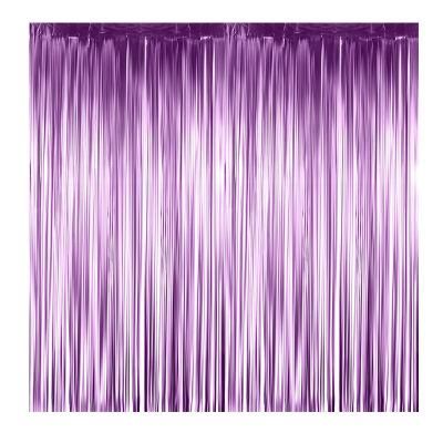 Booth Decorations Foil Curtains Fringe Curtains Backdrop Metallic Curtains for Birthday Wedding Party