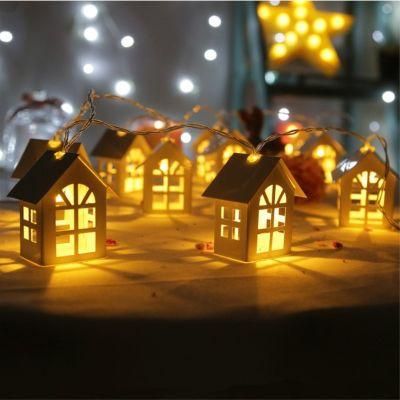 Small House Table Lamp Christmas Tree for Christmas Decoration LED Light