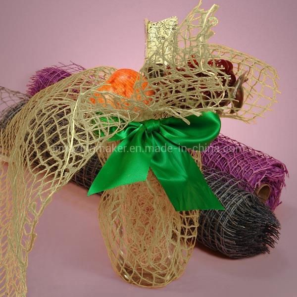 100% Natural Square Jute Mesh for Food Wrapping