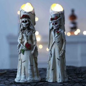 Polyresin Figurine Resin Statue Halloween Mr. Skull