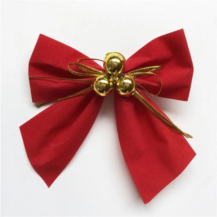 Custom Decoration Christmas Ornament Fancy Christmas Bowknot for Home