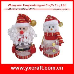 Christmas Decoration (ZY15Y042-1-2) Christmas Jam Jar Decoration