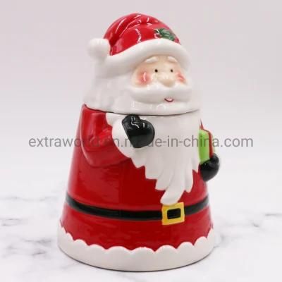 Wholesale Best Selling Christmas Craft Ceramic Sugal Bowl
