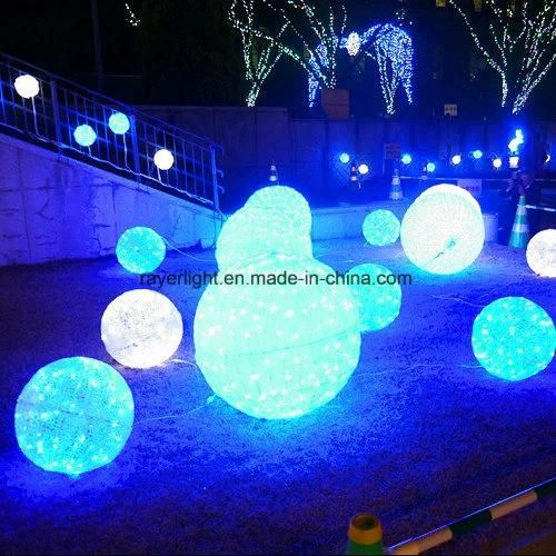 Changing Colorful RGB Garden Decoration LED Ball Light