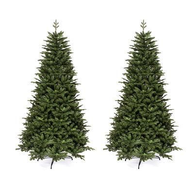 Yh2050 Customizable Height Artificial 210cm Christmas Tree for Christmas Decoration