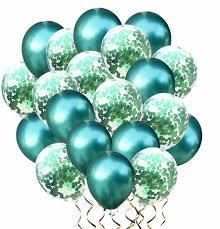 Wholesale 12 Inch Colorful Metallic Color Balloon Confetti for Birthday Party Decor