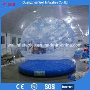 Commercial Advertising Outdoor Inflatable Christmas Decoration Clear Inflatable Show Dome