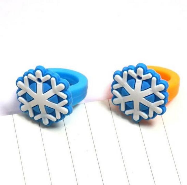 Promotional Gifts PVC Children Christmas Rings