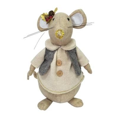 2022 Fabric Sand Animal Door Stopper Toys Christmas Mouse Plush Toy