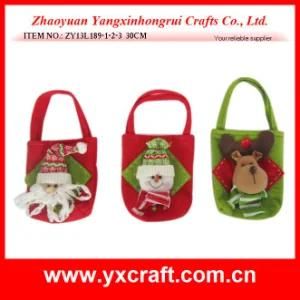 Christmas Decoration (ZY13L189-1-2-3 30CM) Christmas Children Bag