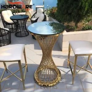 Buy New Design Cheap Stainless Steel Bar Table