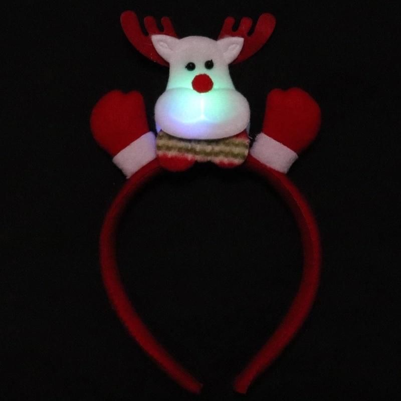 Christmas Decoration Antlers Headband Adult Children′s Party Supplies Promotion Gifts