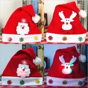 Customisable Light up Knitting Hat LED Christmas Beanie Hat