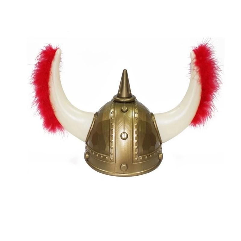 Plastic Viking Helmet Halloween Party Hats for Kids