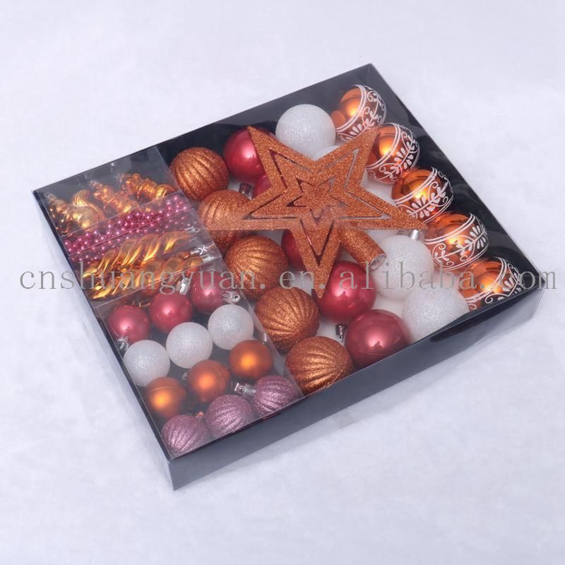New Design Christmas Shiny Watermelon Pearl Light Paint for Holiday Wedding Party Decoration Supplies Hook Ornament Craft Gifts