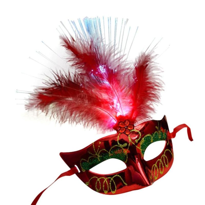 LED Christmas Supplies Party Masks Festival Decor