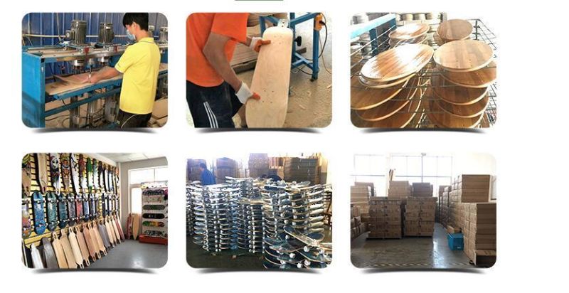 Promotion High Quality Portable Lightweight Maple Wood Custom Double Rocker Skateboard
