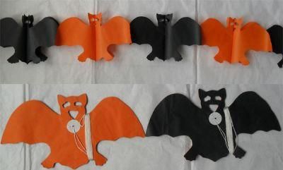 Halloween Pumpkin Paper Chain Garland Decoration