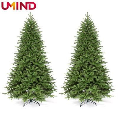 Yh2060 2021 New Products Artificial Giant 240cm Christmas Tree Umbrella Christmas Tree for Festival