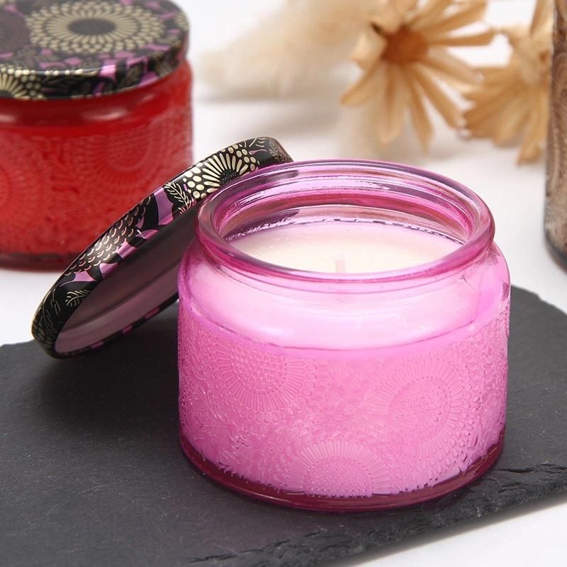 Aromatherapy Candle Soy Wax Glass Wedding Proposal Birthday Fragrance
