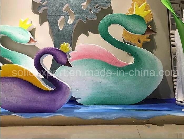 Window Display Props Bubble Swan for Amusement Park Decorations