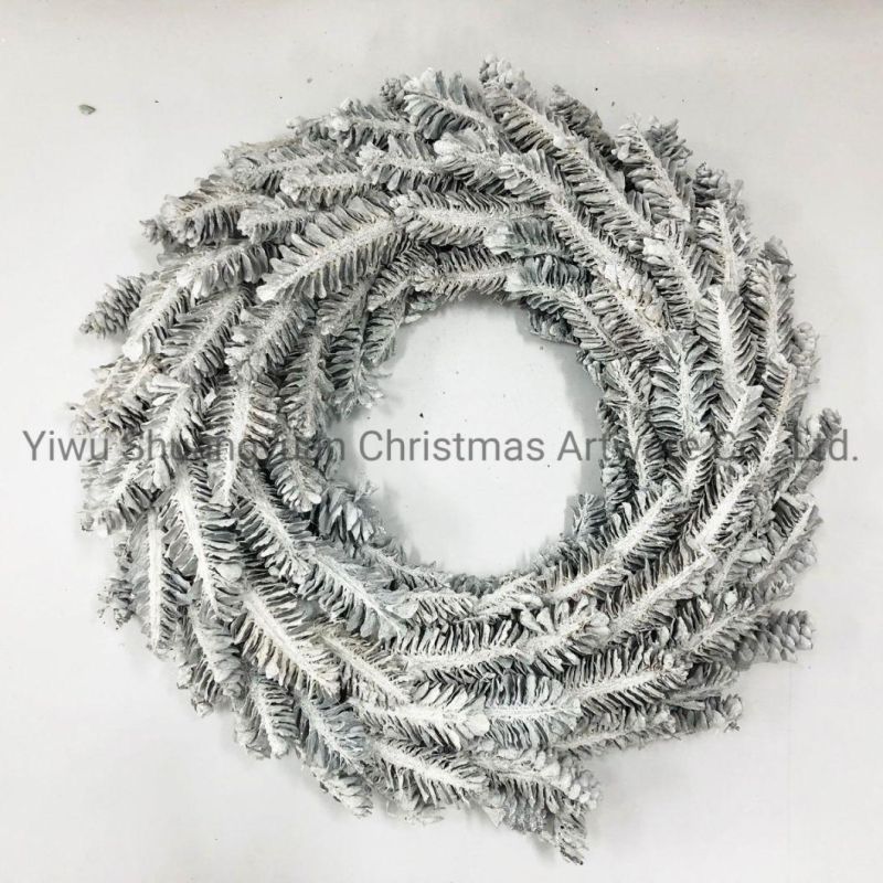 Christmas New Design Wreath for Holiday Wedding Party Decoration Supplies Hook Ornament Craft Gifts